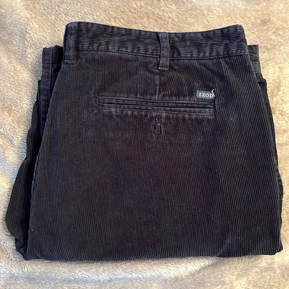 Dark Navy Corduroy Pants